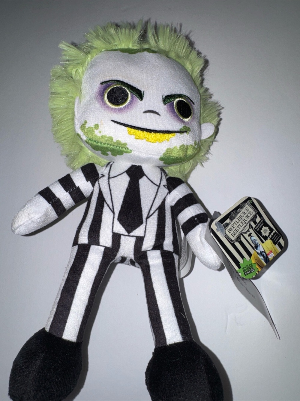 Beetlejuice Beetlejuice 8" Plush Stuffed Doll Toy Character 2024 NWT